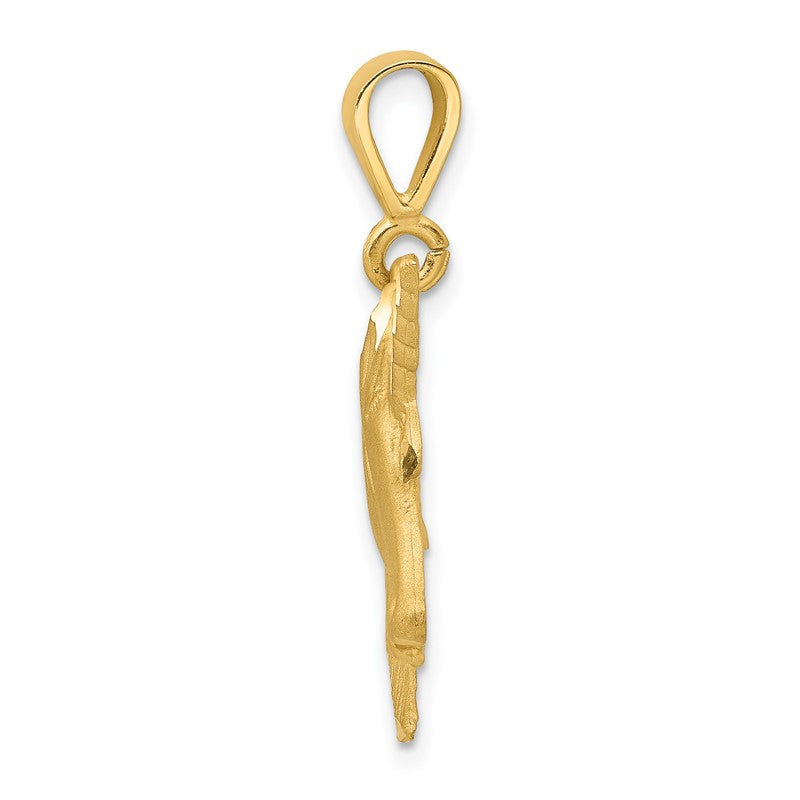 14k Unicorn Head Charm C1149