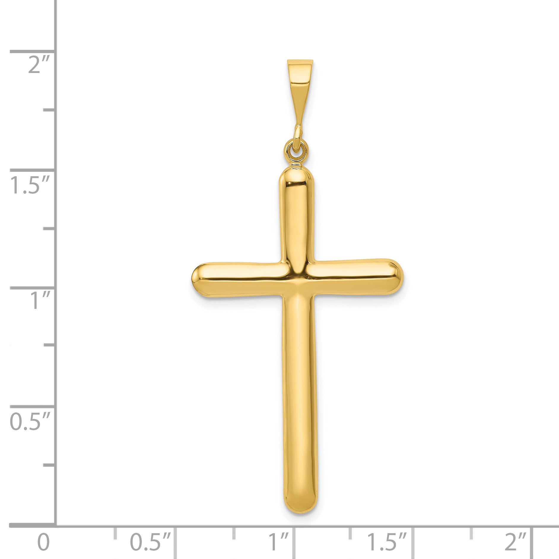 14k Cross Pendant C1951