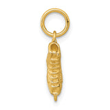 14K  3-D Ice Skate Charm A9586