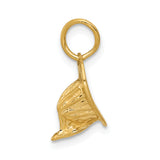 14k  3-D Firemans Helmet Charm A0412/L