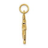 14k Crucifix Charm C795