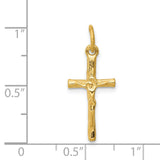 14k Crucifix Charm C795