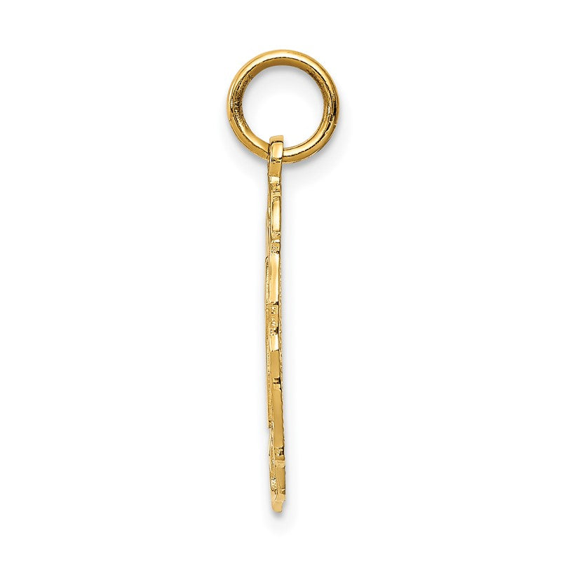 14k 18 in Oval Pendant C1667