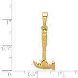 14k Hammer Charm A2201