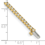 14k Complete 1.25 carat Round A Diamond 4-prong 7 inch Tennis Bracelet X729A