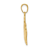 14k Large Cruise Ship Pendant C3312