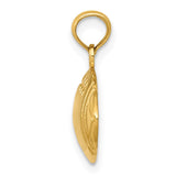 14k Football Charm K4952