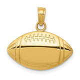 14k Football Charm K4952