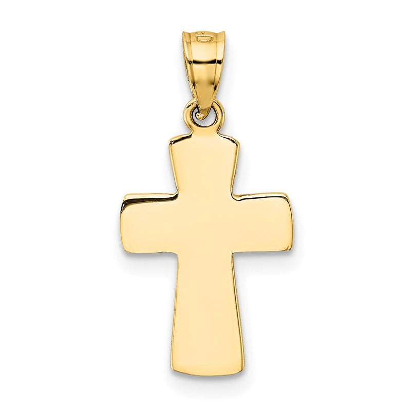 14k Polished FIRST HOLY COMMUNION Cross Pendant K5088