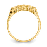14k Size 7 Nugget Ring NR21