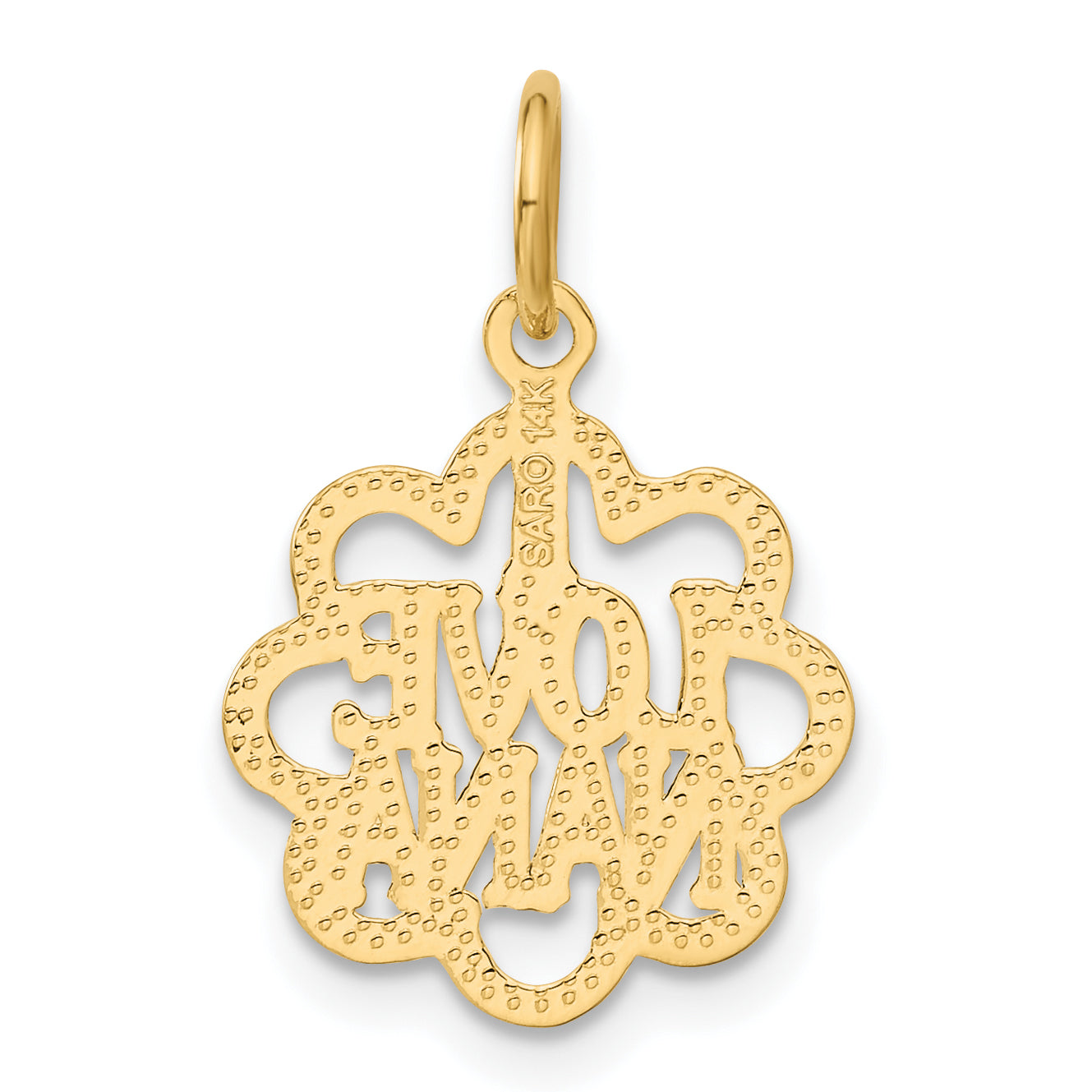 14k I LOVE NANA Charm C1710