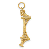 14k 3-D GOLDEN GATE Bridge Charm A1069/L