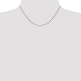 14K 10 inch .8mm Round Snake with Lobster Clasp Anklet SNA060