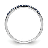 14k White Gold 2mm 1/8 carat Diamond Band RM5622