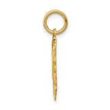14k 20 in Heart Charm C985