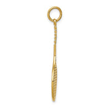 14k Tennis Racquet Charm C1224