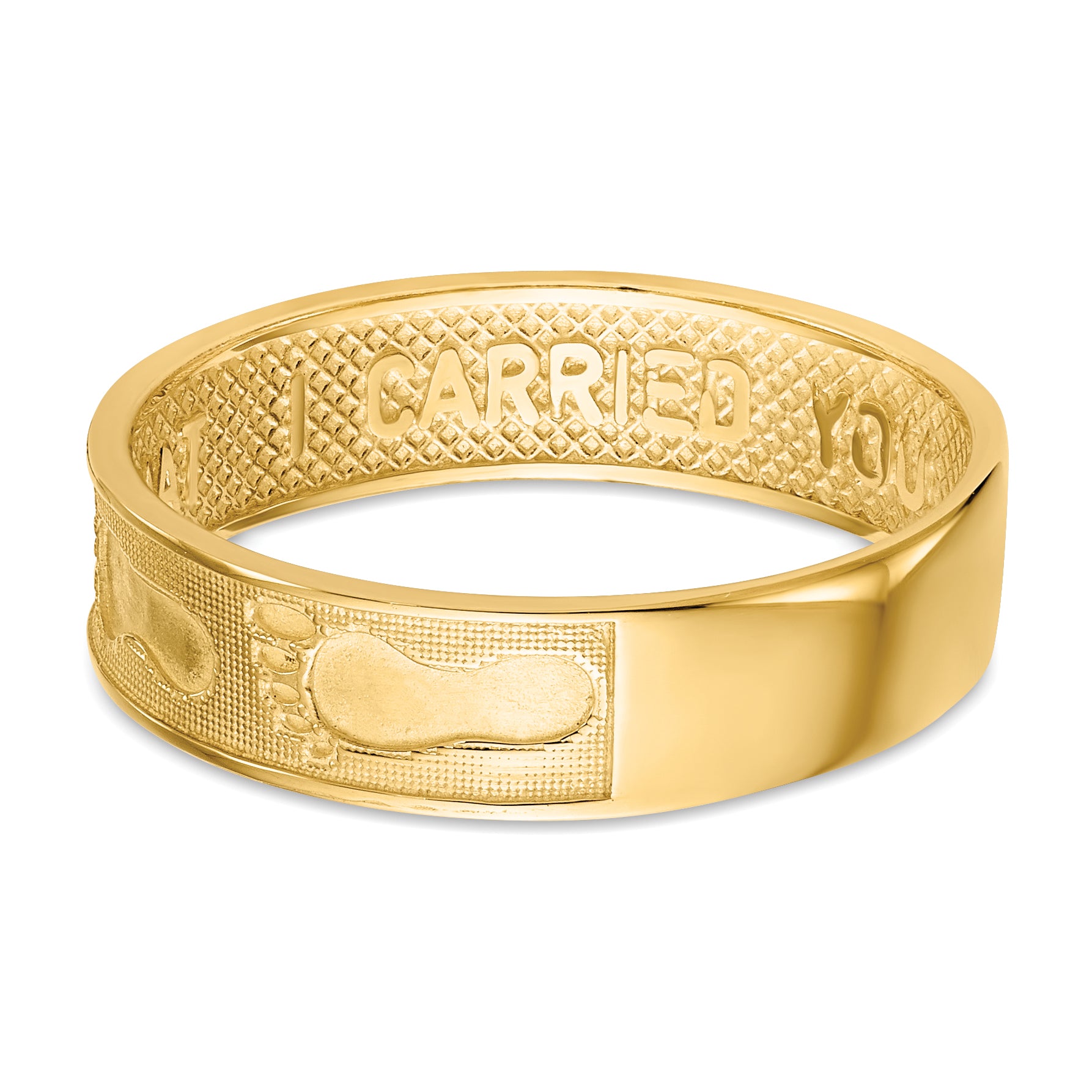 14K Footprints In The Sand Ring K3953