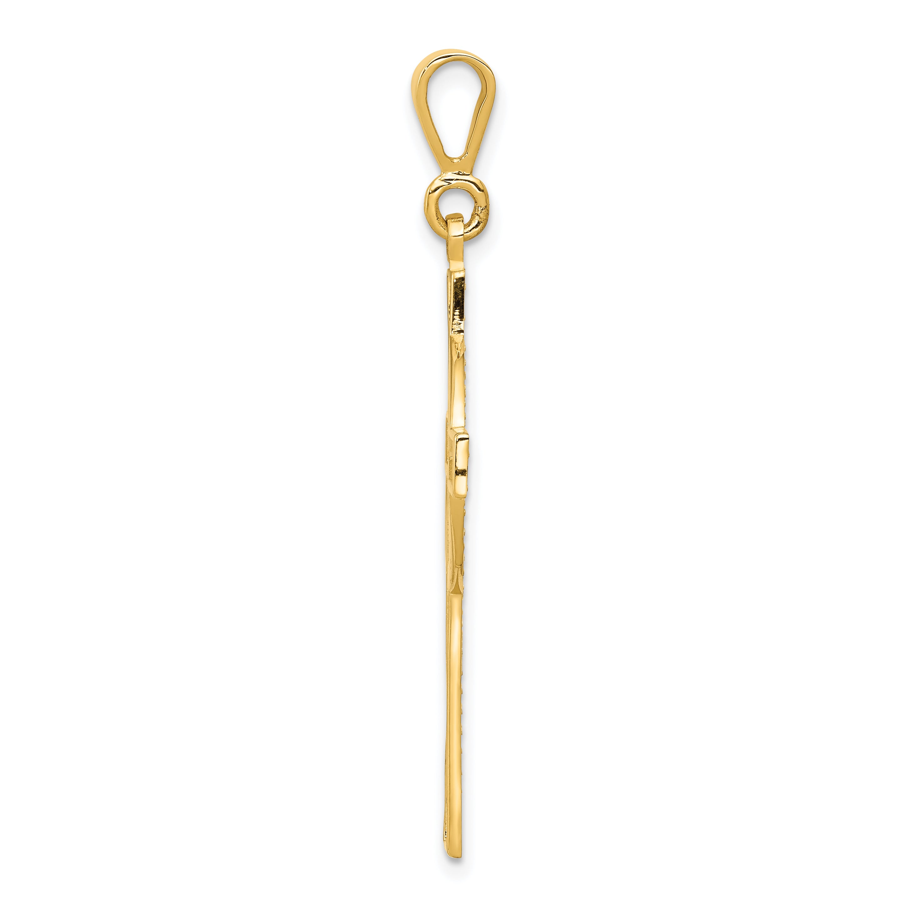 14k Celtic Cross Pendant C1462