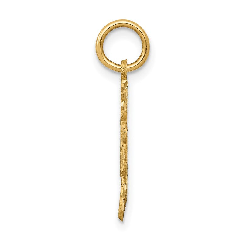 14k 21 in Heart Charm C992
