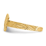 14K Butterfly Toe Ring K3830
