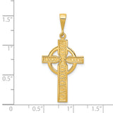 14k Celtic Cross Pendant C773
