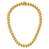 14k Polished 12mm 17 inch San Marco Necklace SM20