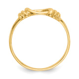 14K Love Knot Band K4602