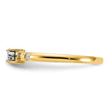 14k Rose Gold 1/15 carat Diamond Cluster Ring RM5641