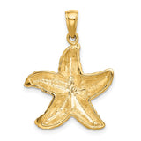 14k Starfish Pendant K2962