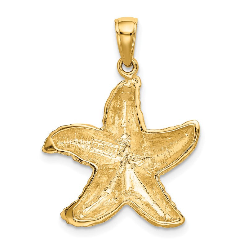 14k Starfish Pendant K2962