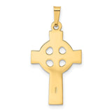 14k Celtic Cross Charm XR531