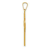 14k Celtic Cross Charm XR531