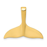 14k Whale Tail Chain Slide D3