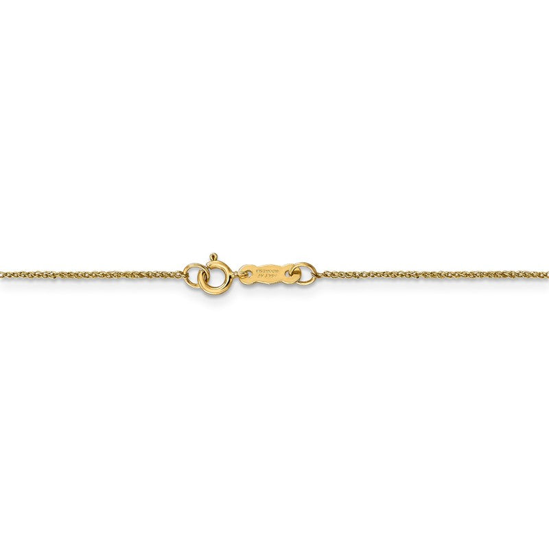 14K 14 inch .70mm Ropa with Spring Ring Clasp Chain RPA015