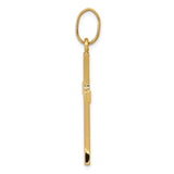 14k Polished Cross Pendant K1167