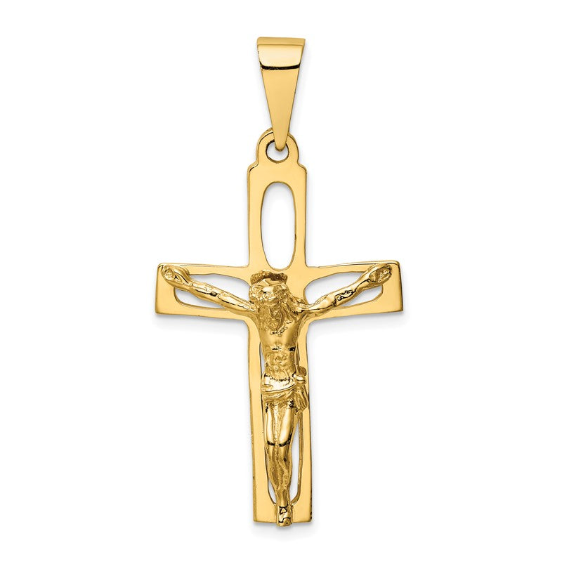 14k Polished Crucifix Pendant C2770