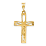 14k Polished Crucifix Pendant C2770