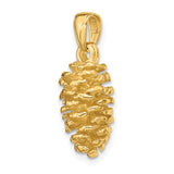 14K 3-D Pinecone Pendant D4192
