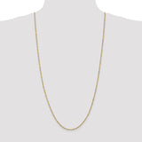 14K 10 inch 1.70mm Singapore with Lobster Clasp Anklet PEN10
