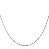 14K White Gold 10 inch 1.2mm Parisian Wheat with Lobster Clasp Anklet PEN261
