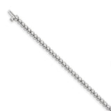 14k White Gold Complete 2.09 carat Round VS Diamond 4-prong 7 inch Tennis Bracelet X10004WVS