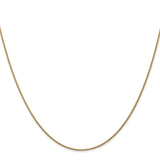 14K 10 inch 1.05mm Diamond-cut Spiga with Lobster Clasp Anklet PEN157