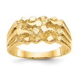 14k Size 7 Nugget Ring NR21