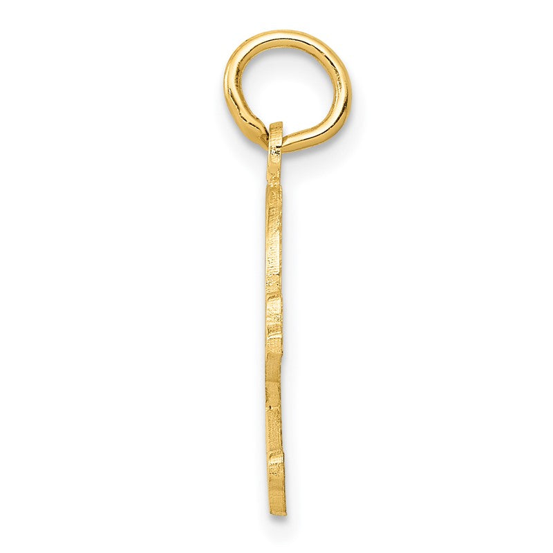 14K Skull and Bones Charm K3164