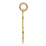 14k Treble Clef Charm C1096