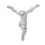 14k White Gold Jesus Chain Slide CH130