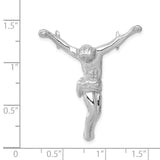 14k White Gold Jesus Chain Slide CH130
