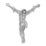 14k White Gold Jesus Chain Slide CH130