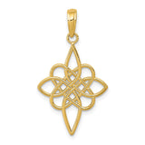14K Celtic Knot Pendant C4482