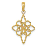 14K Celtic Knot Pendant C4482